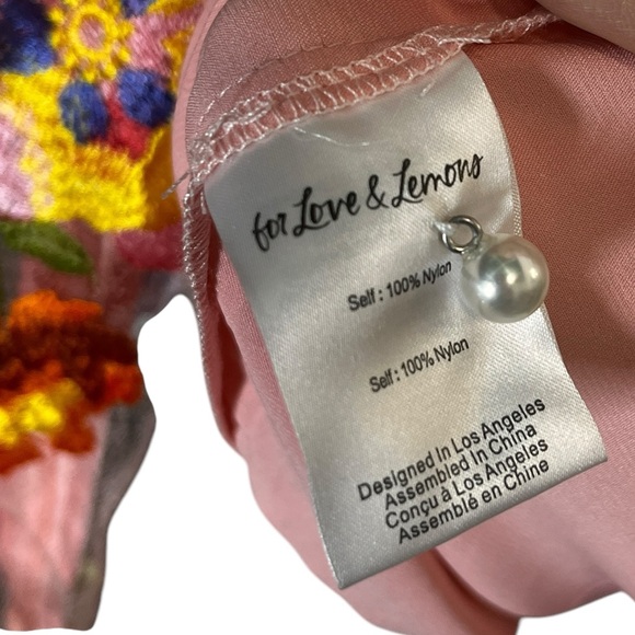 FOR LOVE & LEMONS PERCY MINI DRESS - Picture 11 of 14